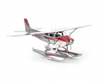 Metal Earth 3D galvosūkis Cessna 182 Floatplane