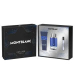 Kosmetikos rinkinys Montblanc Explorer Ultra Blue, 3 dalys