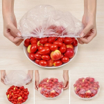 Vienkartiniai Plastikiniai Maisto Dangteliai 50 Vnt