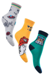 Kojinės berniukams Paw Patrol, įvairių spalvų, 3 poros