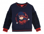 Bluzonas mergaitėms Miraculous Ladybug, mėlynas