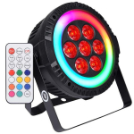 LED prožektorius Light4Me Ringo Par, juodas