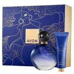 Dovanų rinkinys Avon Far Away Beyond the Moon moterims: kvapusis vanduo EDT, 50 ml + rankų kremas, 30 ml