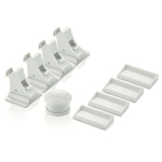 Magnetinė spintelės spyna Tech Zone, 4vnt, white