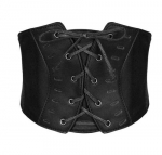 Moteri&scaron;kas diržas - korsetas B47 juodas