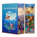 Surenkamas medinis 3D LED modelis The Little Mermaid Tonecheer