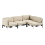 Kampinė sofa Sit Sit Outdoor, 234x156x78, smėlio spalvos