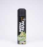 Plaukų pur&scaron;kiklis dažai Nishman Colour Hair Spray Green, žalia, 150 ml