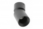 Lubų &scaron;viestuvas Fargo 2, Aliuminis, 70x166mm, IP20, max 20W, apvalus, juodas