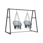 Rėmas su sūpynėmis DM Grili, juodas