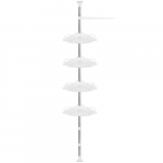 Kampinė teleskopinė vonios lentyna R8