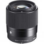 Sigma 30mm f/1.4 DC DN Contemporary lens for Sony