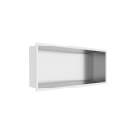 Nerūdijančio plieno įleidžiama lentyna WALL-BOX 45x20x10 cm