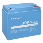 &bdquo;Qoltec&ldquo; LiFePO4 ličio-geležies-fosfato akumuliatorius | 12,8 V | 30 Ah | 384 Wh | BMS