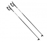 Slidinėjimo lazdos Leki Cross 125cm, juodos/baltos