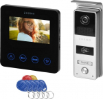 Vaizdo domofonas su Rfid skaitytuvu ir monitoriumi