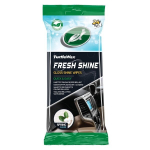 Drėgnos servetėlės automobilio salonui Turtle Wax Fresh Shine, 24 vnt.