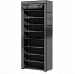Batų lentyna Cabinetry, juoda