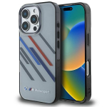 BMW Motosport IML dėklas iPhone 16 Pro Max&ldquo; &ndash; pilkas