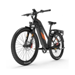 Elektrinis dviratis Lankeleisi MX600 Pro 27.5'', oranžinis