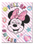 Disney Minnie Smiles A/4 elastingas aplankas