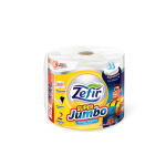 Popierinis rank&scaron;luotis Zefir Super Jumbo XXL, 2 sluoksnių, 500 lapų, 1 ritinys, 1 ritinys