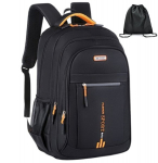 Sportinė kuprinė Fashion Sport, 20l, juoda/oranžinė + sportinis krep&scaron;ys