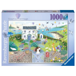 Ravensburger dėlionė 1000 detalių Pajūrio namai