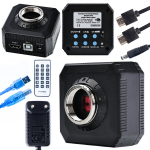 Skaitmeninė C-mount kamera mikroskopams 16mp 4k Hdmi/usb