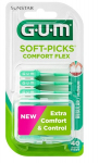 Sunstar Gum Komfort Flex Vidutinio Dydžio Tarpdančių &Scaron;epetėlių Rinkinys, 40 Vienetų