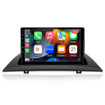 android automagnetola radijas junsun bmw x3 e83 2004-2012 gps navigacija usb wifi bluetooth carplay fm vairo valdymo funkcija octa-core 4gb+64gb