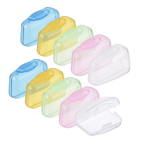 Toothbrushes, toothpastes / Oral care,10 Pieces Travel Portable Toothbrush Head Covers Toothbrush Protective Case (Style A),