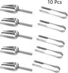Kitchen furniture accessories,Sweet Scoops & Ice Tongs - Stainless Steel Spoons for Candy, Coffee, Desserts & Buffets,