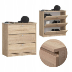 Batų lentyna Fluxar SC-1050, 62x60x31 cm