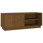 TV spintelė，TV staliukas，Televizoriaus spintelė, medaus ruda, 105x34x40cm, pu&scaron;is CFE84681