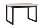 Virtuvinis stalas DREG23MK,juodas/baltas