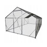 Metalinis naminių gyvūnėlių aptvaras, 3x6x2.2 m