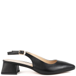 La Conte moteri&scaron;ki juodi auk&scaron;takulniai bateliai, Pumps