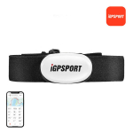 iGPSPORT HR40 krūtinės pulso monitorius (baltas)