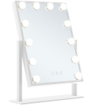 G.LUX veidrodis su 12 LED MAKE UP MIRROR-2-WH