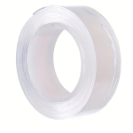 Skaidri daugkartinė nano dvipusė lipni juosta, 3 cm * 3 metrai