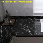Marmuro Ra&scaron;to Lipni Tapetų Plėvelė, 354,33 colio * 23,62 colio (900 cm * 60 cm)