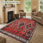 Bohemi&scaron;kas geometrinis kilimas, 62,99 * 90,55 colio / 160 * 230 cm