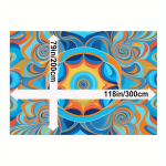 Imitacinio ka&scaron;myro kilimas, 79 * 118 colių / 200 * 300 cm