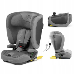 Automobilinė kėdutė Kinderkraft FIX2GO i-Size, 9-36 kg, Grey