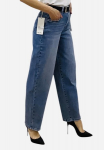 Džinsai moterims, VERSION Denim, &scaron;viesiai mėlyni