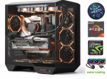 MDATA GAMING HydroX Pro Ryzen 7 7800X3D 32GB 1TB SSD RTX 5070Ti NoOS Stacionarus kompiuteris