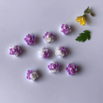 Dvispalvės hibisko karoliukai papuo&scaron;imams, Violetinė