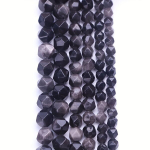 Natūralūs obsidiano karoliukai papuo&scaron;alams gaminti, 10mm/Approximately 37pcs