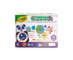 Kūrybinis rinkinys Crayola mandalų rinkinys Spiral Art, nuplaunami žymekliai, pie&scaron;tukai